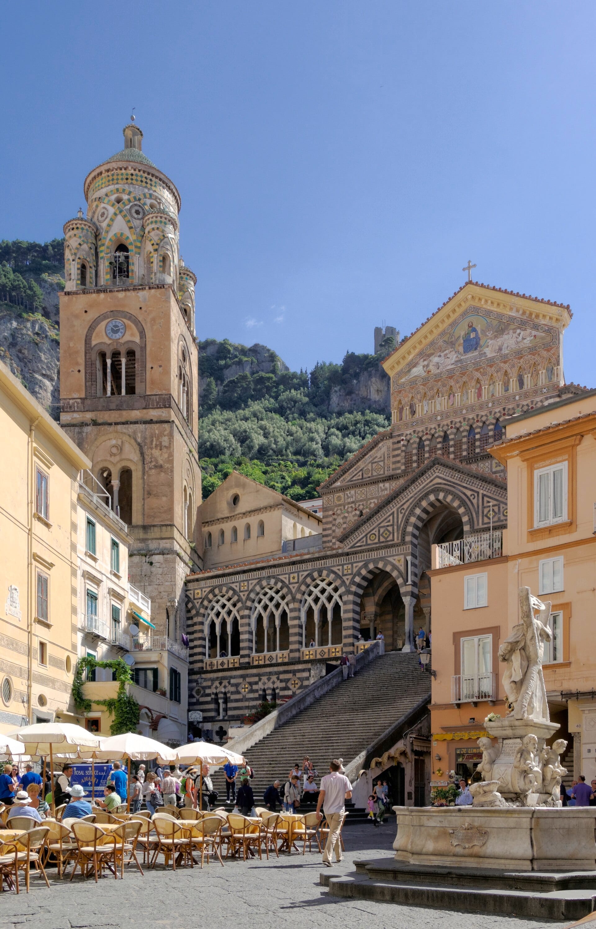 Amalfi Coast scenery — road time and traffic must be considered carefully on a cruise day