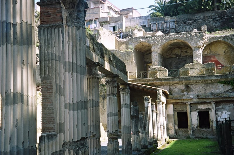 Herculaneum excavations — a more compact archaeological alternative to Pompeii